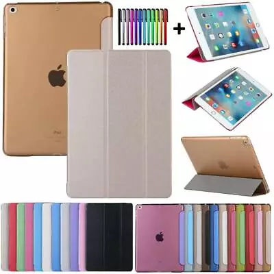 For IPad 2 3 4 Air Pro 10.5 9.7 2017 2018 Smart Leather Folio Stand Case Cover • $13.74