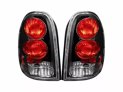 ANZO (211039) Taillights Black For 1996-2000 Chrysler Voyager • $126.56