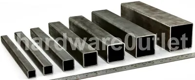 £4.40 • Buy Mild Steel SQUARE BOX Section Pipe Tube Bandsaw Cut & Bespoke Orders Cut To Size