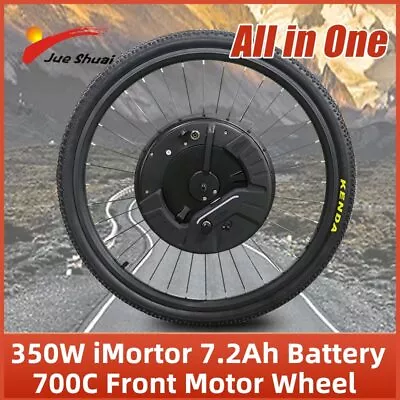 All In One Electric Bike Kit Front Motor Wheel Drive Kit With Bluetooth Battery • $663.17