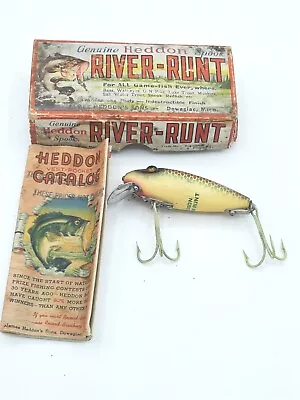 Heddon River Runt Spook Fishing Lure W Box Rare Color Pike Bass Trout Snook + • $48
