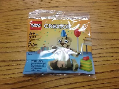 New/Factory Sealed 2022 Lego Creator 30582 Birthday Bear Polybag Set • $10.95