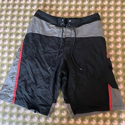 Musto Shorts Evolution Cargo Black Grey Red  Cargo 30w VGC Sailing • £44.99