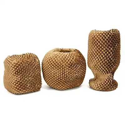 Honeycomb Cushioning Paper Roll Kraft Shipping Eco-Friendly Gift Packing Wrap • £7.99