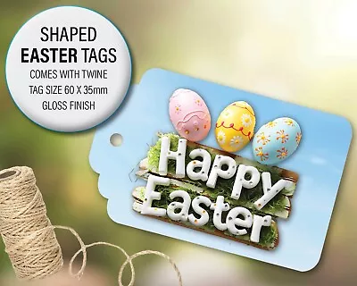 Easter Gift Tags. Basket Tags For Easter Bunny Gift Tag. Happy Easter Tag 24c • £1.19