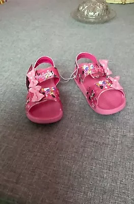 Disney Minnie Mouse Sandals Toddler Size 7 • $12.29