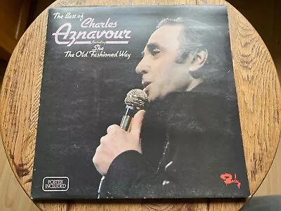 Charles Aznavour - The Best Of Charles Aznavour (Vinyl) With Memorabilia • £5