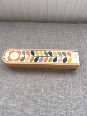£20 • Buy Orla Kiely Stem Flower Wooden Pencil Box Bnib