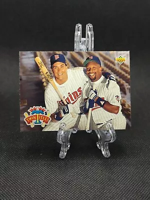 1993 Upper Deck #50 Twin Titles Kent Hrbek/Kirby Puckett Twins • $1.75