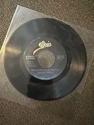 Michael Jackson - Wanna Be Startin Something - 1982 Epic 45rpm Record • $5