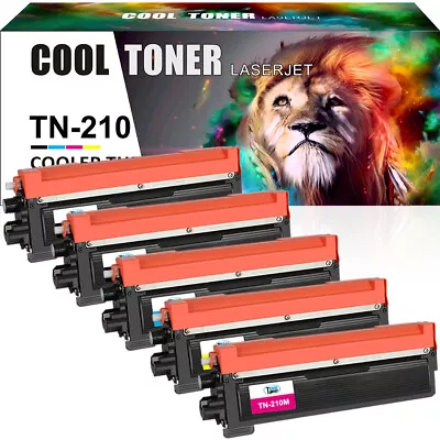 *5pk TN210 TN-210 Toner For Brother MFC-9010CN MFC-9120CN MFC-9125CN MFC-9320CW • $37.78