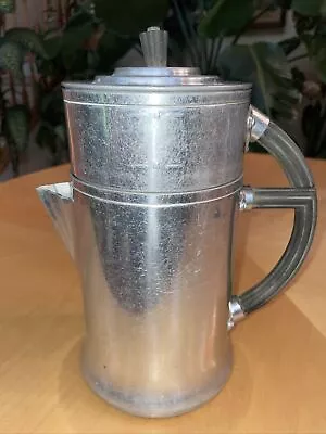 Vintage Wear Ever Aluminum Coffee Pot 2206  2-6 Cup USA 3 Piece • $16.99