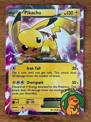 Pikachu EX | XY84 | Black Star Promo | FULL ART | MINT | Pokemon Card • $27.90