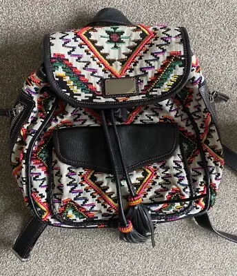 Debenhams Butterfly By Matthew Williamson Backpack Bag Hippy Boho Festival • £4.99