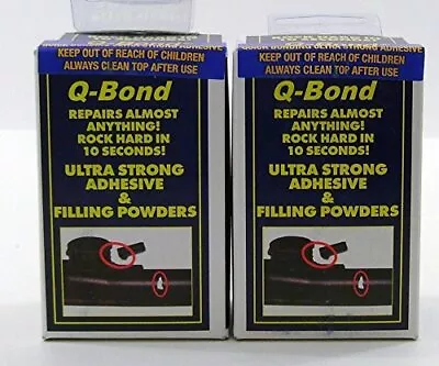 Q Bond Repair Kit Small Quick Bonding Adhesive 2 Pack • $34.93