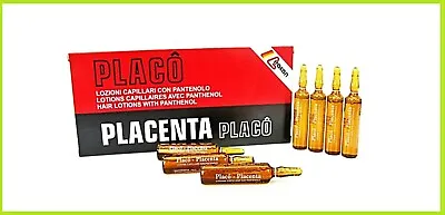 £16.89 • Buy PLACENTA PLACO AMPOULES HAIR LOSS 12 X 10ml