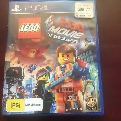 The LEGO Movie Video Game  PS4 Game Playstation 4   Never Played • $40