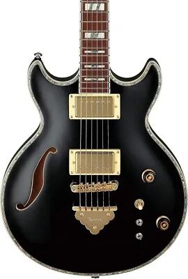 Ibanez Artcore Artist AR520HBK Semi-Hollow Body Electric Guitar Black Finish • $749.99