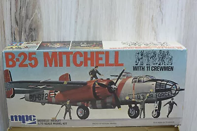 MPC B-25 MITCHELL 1/72 Vintage MODEL KIT - No Manual Or Decals (b1) • $7.95