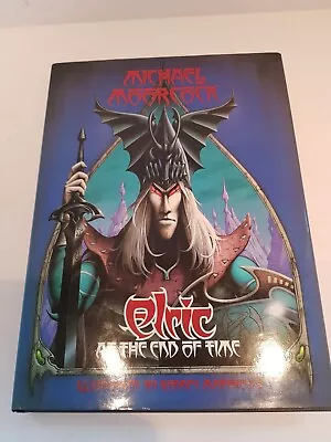 Elric At The End Of Time Michael Moorcock Rodney Matthews Hardback Mathews 1987 • £14.99