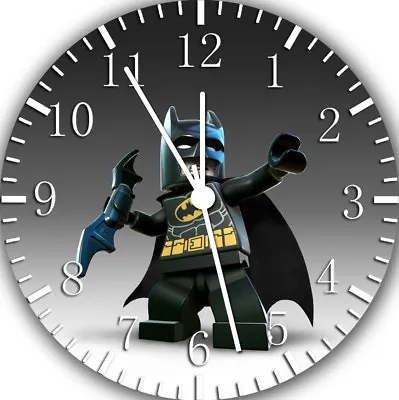 Lego Batman Frameless Borderless Wall Clock Nice For Gifts Or Decor Y29 • $38.74