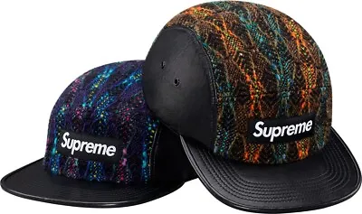 Supreme New (Pre-Owned) Never Worn DIAMOND TWEED CAMP CAP FALL-WINTER 2013 • $10000