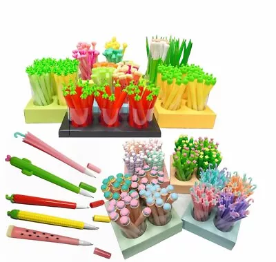 £1.85 • Buy School Office Silicone Ballpoint Novelty Cute Pen Fineliner Pens 0.5mm UK STOCK