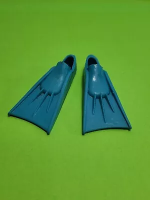 Vintage Malibu Ken Surf's Up Sear's Exclusive # 1248 Aqua Japan Blue Swims Fins • $6