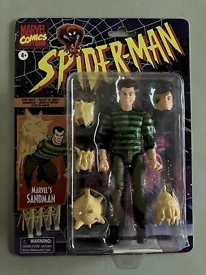Hasbro Marvel Legends Retro Spider-Man Series - Sandman - Action Figure • $49.99