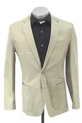 NEW Mens J CREW Stretch Cotton Blazer Jacket Sport Suit Coat Unstructured 40 R • $74.99