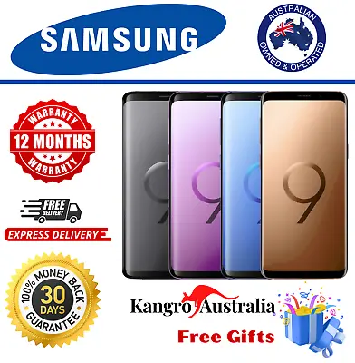 $235 • Buy As New Samsung Galaxy S9 S9 Plus + 64/128gb Unlocked Free Express