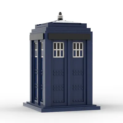 MOC Time And Relative Dimensions In Space Tardis Set Kid's Educational Toys • $212.97