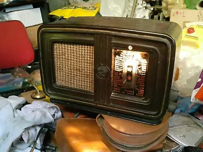 Vintage Blaupunkt Tube Radio Bakelite Device Art Deco 220v 4e 150 German Ddr Gdr • $189.99