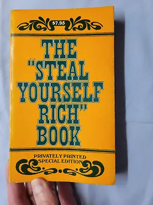 Abbie Hoffman  Steal Yourself Rich Book.  (Rare Version Of  Steal This Book. ) • $9.50