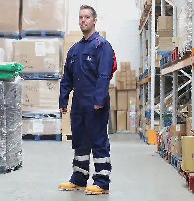 DAF Heavy Duty Mechanics Boiler Work Wear Overalls - Navy Blue • £22.95