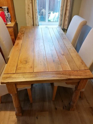 £350 • Buy Solid Mango Wood Table