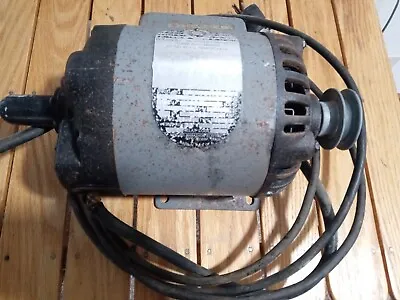 Vintage Delta Rockwell 3/4 HP Table Saw Motor Dual Shaft Reversible 115 Volt • $78