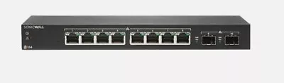 SonicWALL SWS12-8 10 Port Ethernet Switch - 02-SSC-2462 • $75