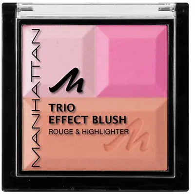 Manhattan Trio Effect Blush Rouge And Highlighter • £4.99