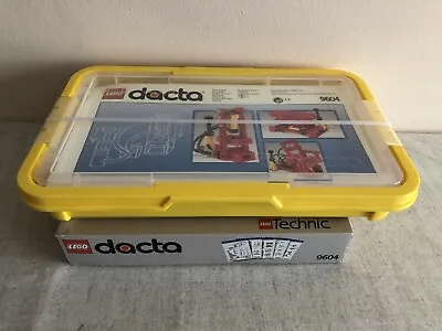 £99.99 • Buy RARE. Lego Dacta 9604 Technic Pneumatic Set. B/N With Sorting Tray