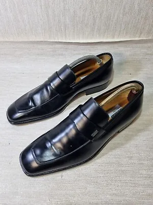 Stemar Made In Italy Mens Shoes Black Size UK 7 • £95