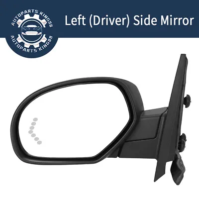 Left Side Mirror For 07-13 Chevy Silverado Sierra 1500 2500HD Turn Signal Puddle • $56.99