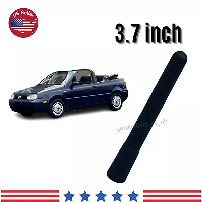 $14.25 • Buy 3.7 Inch Replacement Black Aerial Antenna For Volkswagen Golf Cabrio 1996-2006