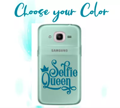 Monogram Decal For Your Cell Phone Cases Sticker Selfie Queen 2  2.5  • $2