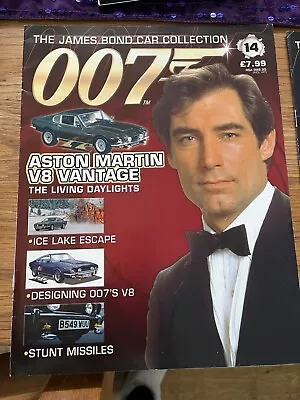 £0.99 • Buy #14 The James Bond Car Collection Aston Martin V8 Vantage- Car And Magazine