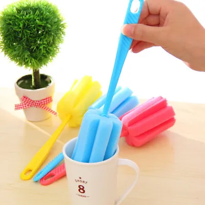 £1.59 • Buy Multi-Functional 3IN1 Silicone Cup Bottle Brush Household Rotary Cleaning Brush