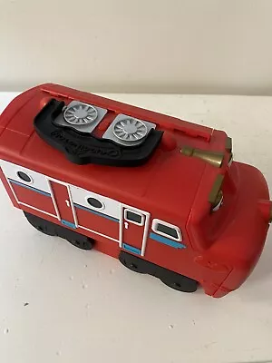 Chuggington Carry Case Wilson 2010 With 5 Chuggington Characters. • $80