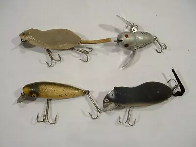 Vintage Heddon Meadow Mouse/Crazy Crawler Fishing Lure Lot 19 • $6.95