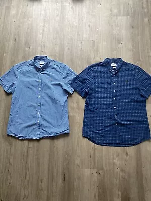 Mens 2XL Farah Oxford Shirts X2 • £15