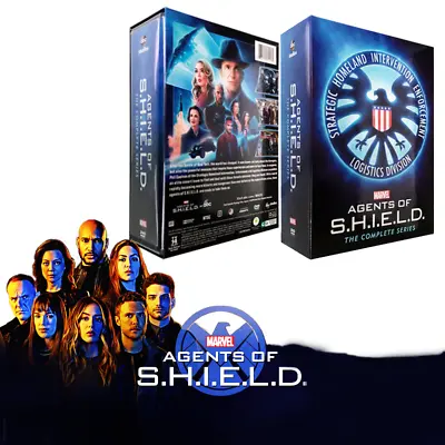 Agents Of S.H.I.E.L.D. Shield Complete Series Seasons 1-7 DVD 32-Disc Box Set • $40.80